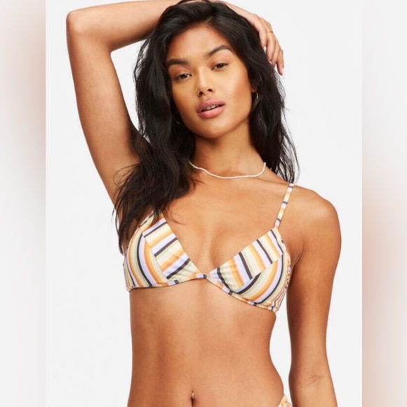 NWT Billabong Postcards From Paradise Charlie bikini top - S and L - Picture 5 of 10